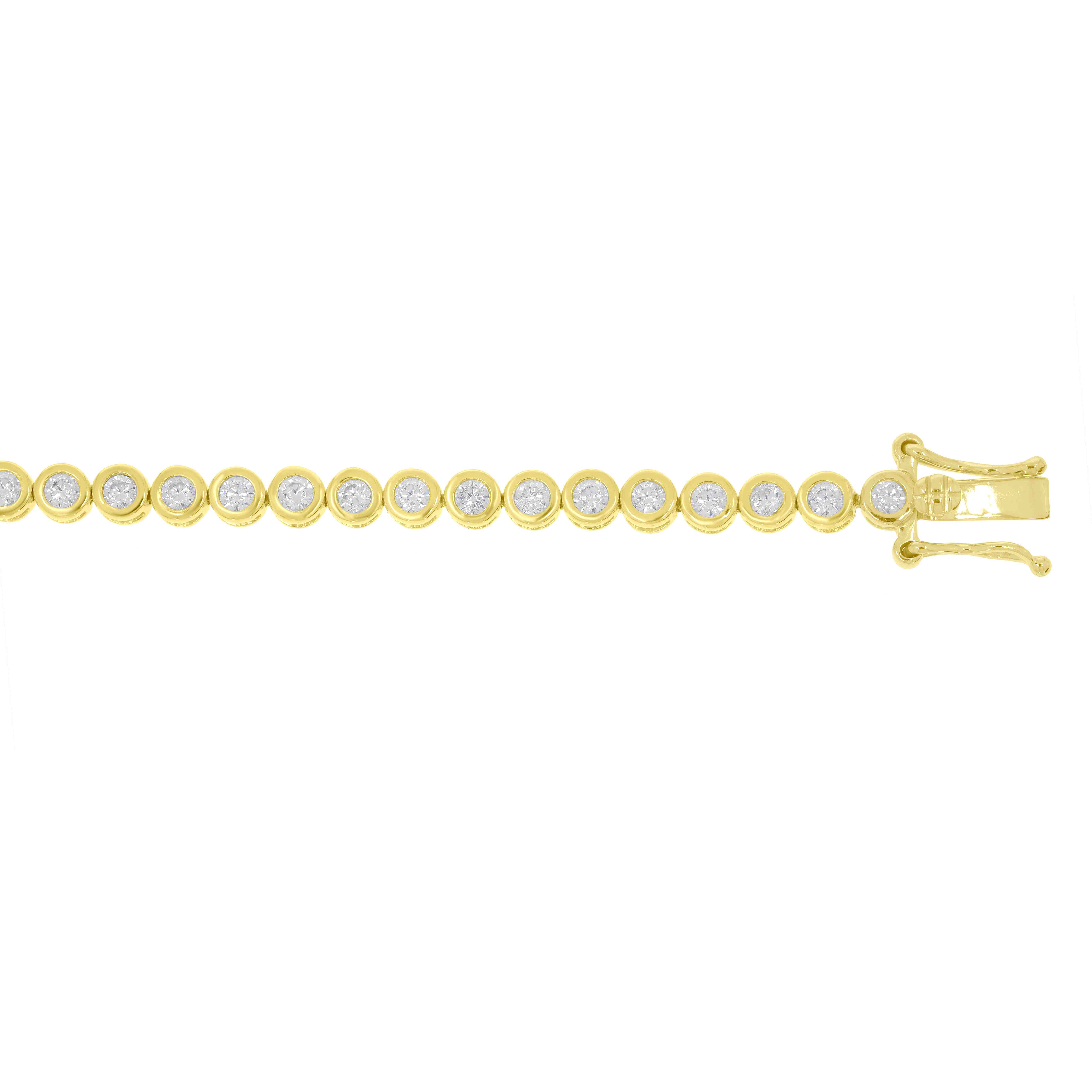 Bezel Set Tennis Bracelet BR6A200L7